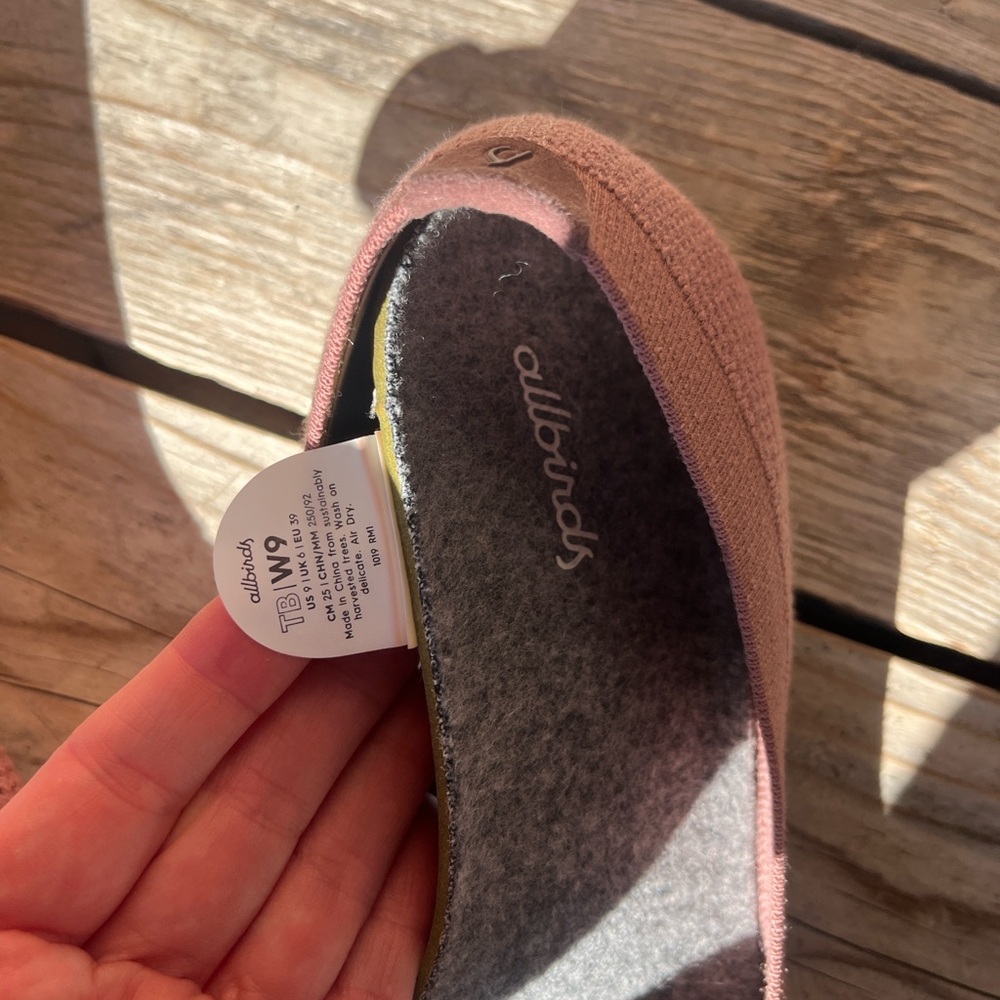 Allbirds Tree Breezer Flats – Mauve Pink | New, Never Worn, Size W9 - Picture 12 of 14